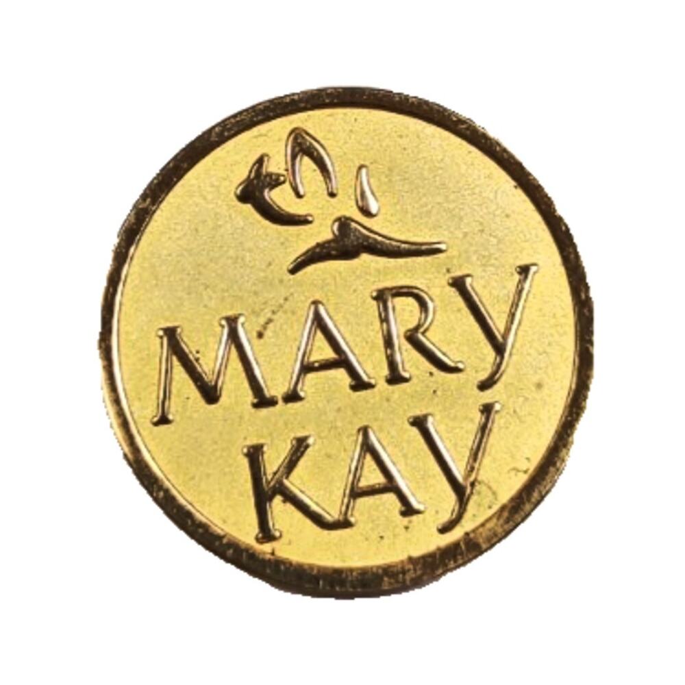 VTG Gold Tone Mary Kay Cosmetics Sales Pin Lapel Pinback Pin Milestone Award